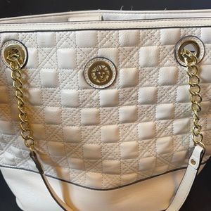 Ann Klein leather white handbags